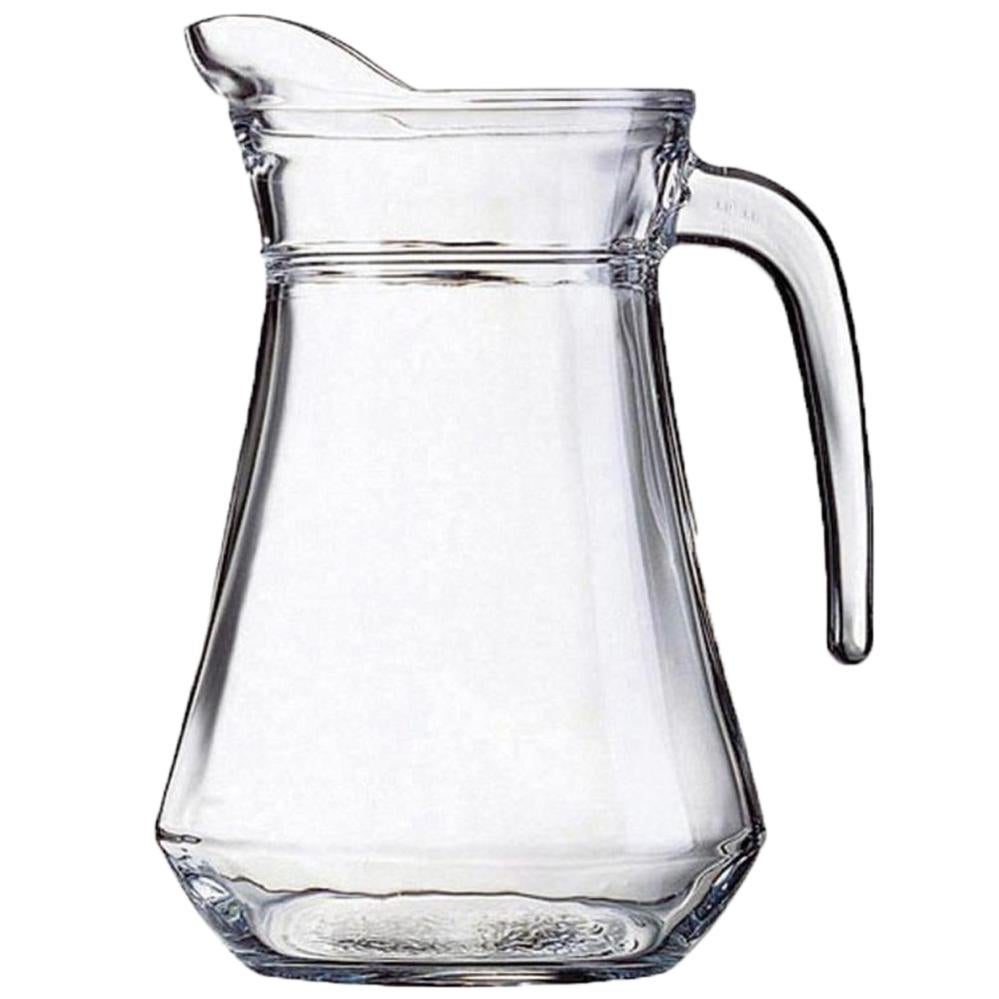 Caraffa Brocca In Vetro Da 0,25 Litri - Set Da 12 Pezzi Per Ristorante, Agriturismo, Osteria