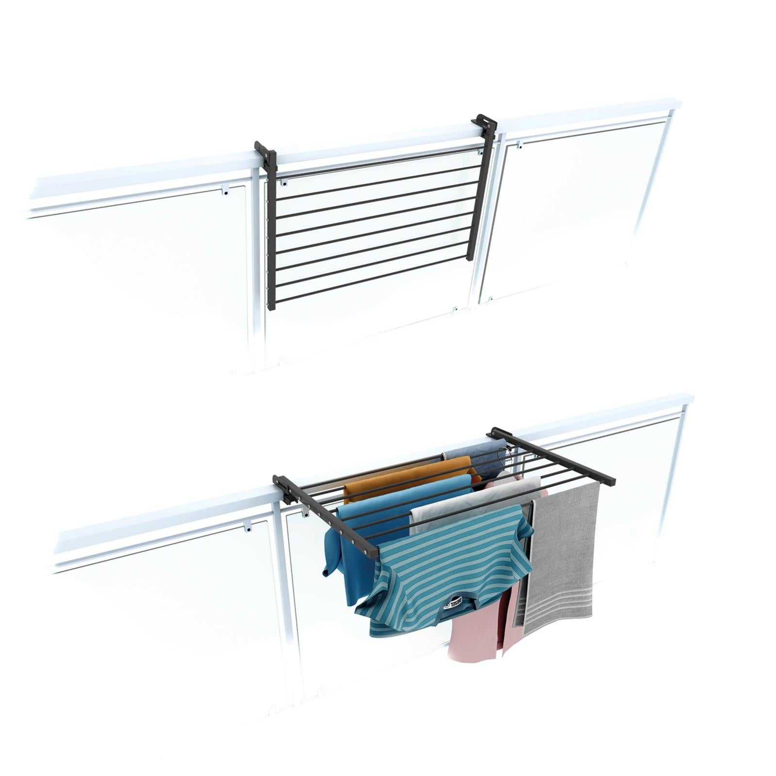 Stendibiancheria da balcone Classic - Leifheit