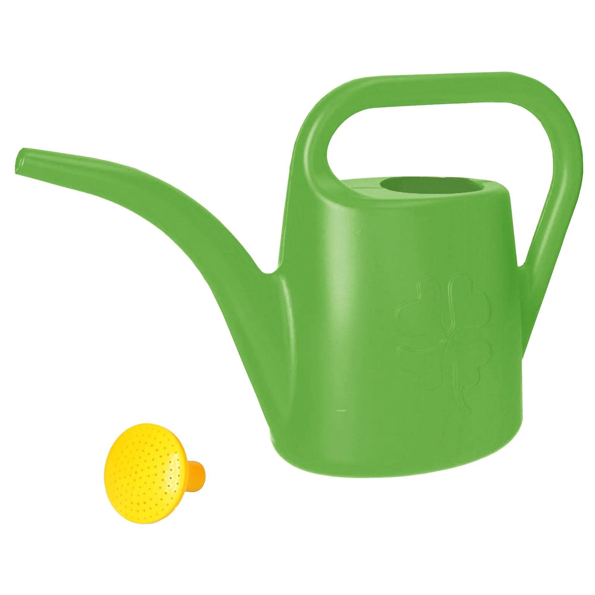 Set da giardino urbano da 52 L in PP nero + annaffiatoio da giardino verde da 4,5 L - 7