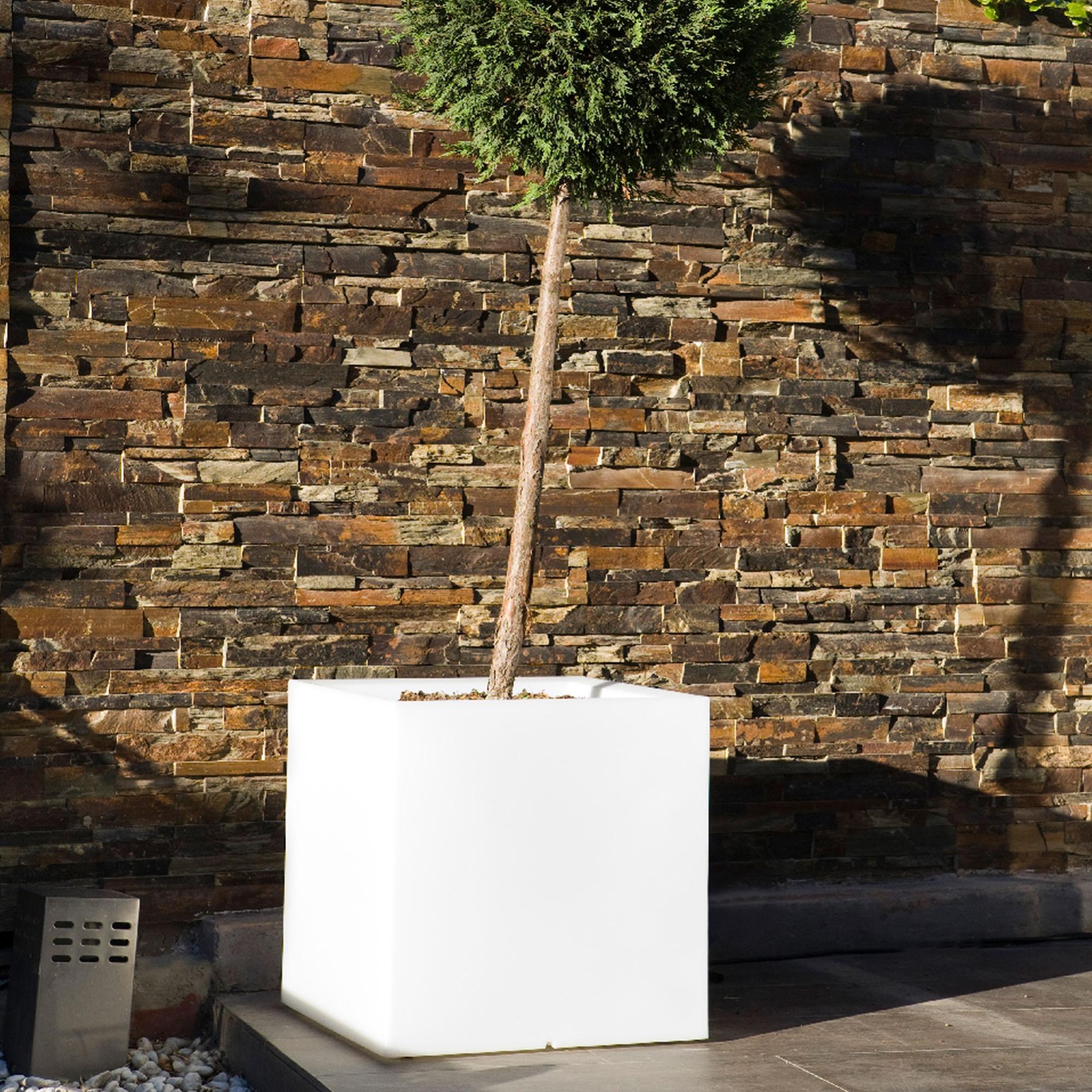 Vaso in cemento da 40 cm e 57 litri - 5