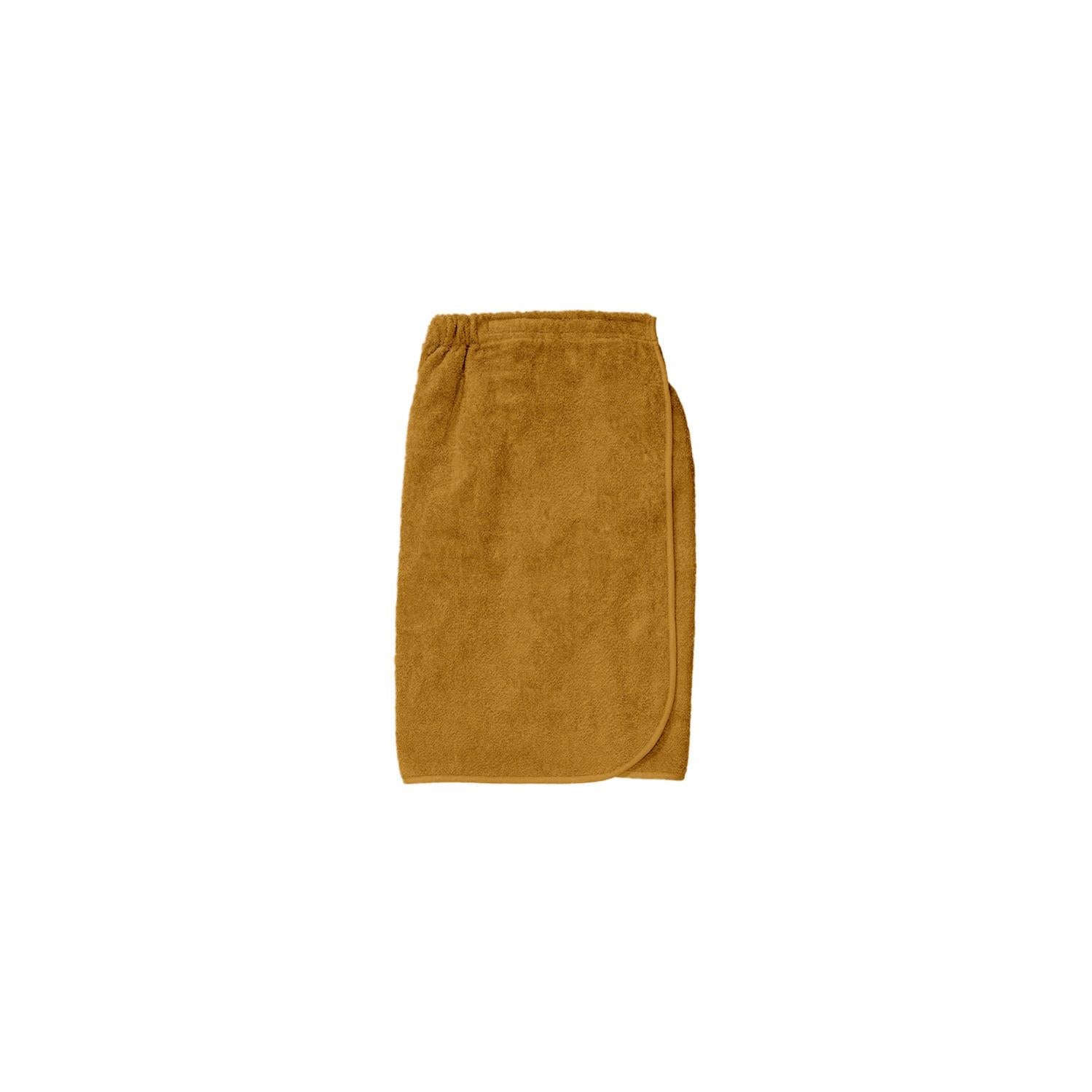Soleil D'Ocre Handtuch-Set „Lagune“ – 2 Stück, 100% Baumwolle, 500 G/m², Farbe Senf, 16 X 21 Cm