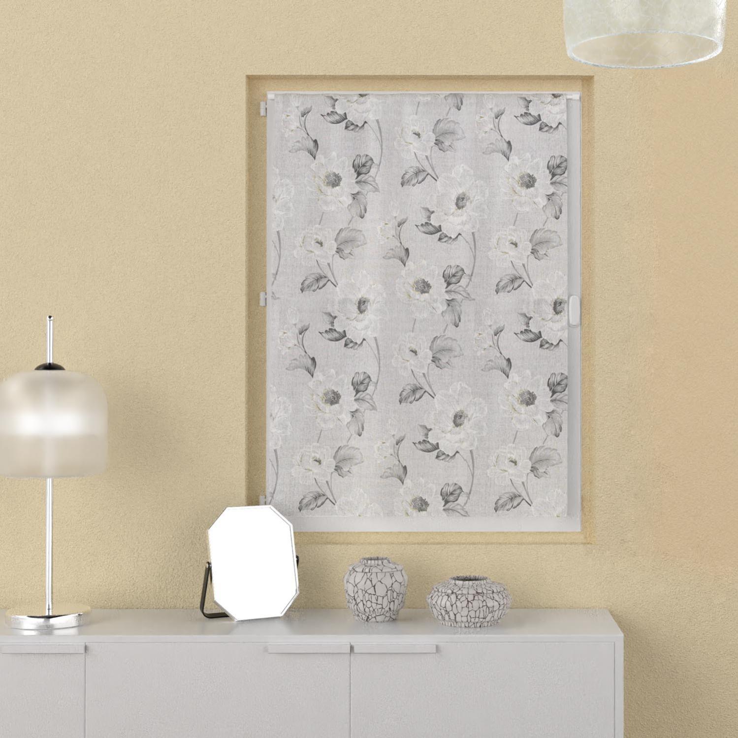 Soleil D'Ocre Dolly Bise-Bise Vorhang - Polyester Blau 90x200cm