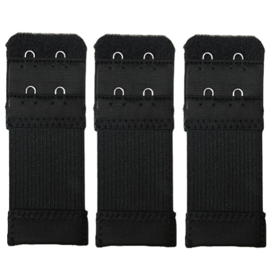 Extendeur De Soutien-Gorge 5 Pièces - 3 Rangées De Crochets | Élastique Confort Grossesse/Allaitement