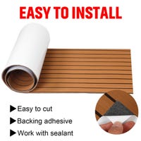 Tapis de sol marin pour pont en teck mousse EVA bateau cockpit Pad Tapis de sol marin pour pont en teck mousse EVA bateau cockpit Pad