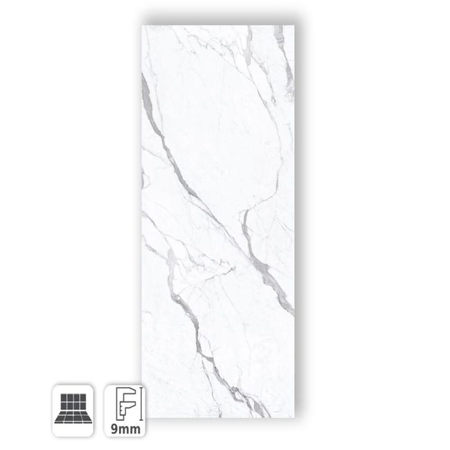 RSVP International Burriera Francese In Gres Porcellanato E Marmo Bianco | Mantiene Il Burro Fresco E Spalmabile Per Settimane, Design 2 Pezzi