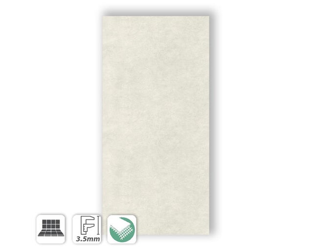 So-Tiles Italgres - CARREAUX GRES FINS 3MM EFFET CIMENT LÉGER 50X100 Épaisseur 3,5mm FT (Renforcé avec fibre de verre)