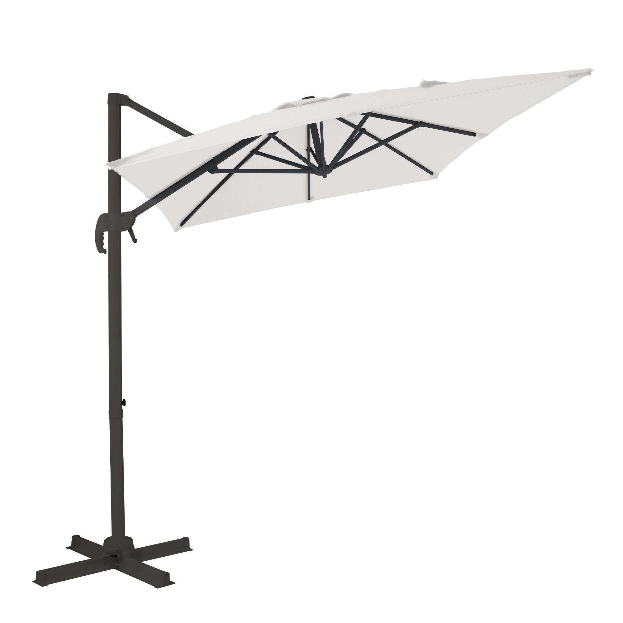 Housse De Rechange Pour Parasol Déporté, 3 M, 6 Baleines, Protection Uv