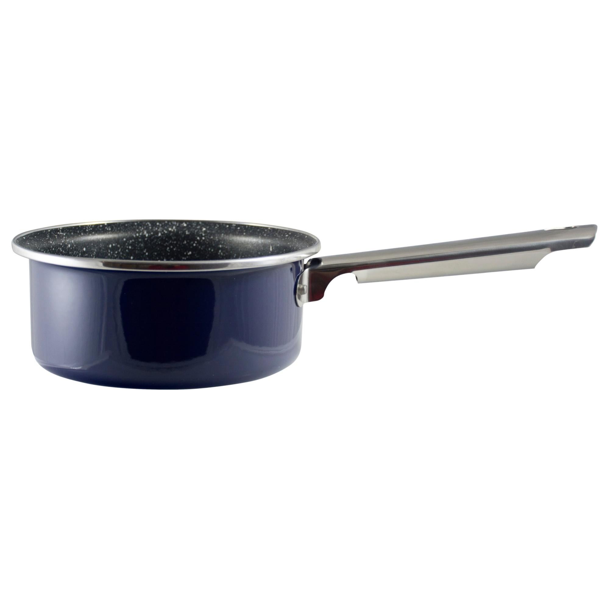 ANCIENNE CASSEROLE EN cuivre rouge avec queue en fer forgé rivetée EUR