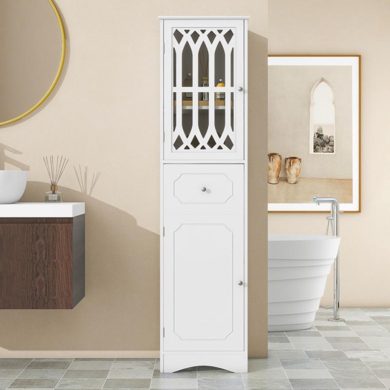Armoire de salle de bain, mini armoire de rangement, étagère de salle de bain, armoire de salle de bain, armoire de toilette, meuble de salle de bain pour salon, chambre à coucher Armoire de salle de bain, mini armoire de rangement, étagère de salle de bain, armoire de salle de bain, armoire de toilette, meuble de salle de bain pour salon, chambre à coucher
