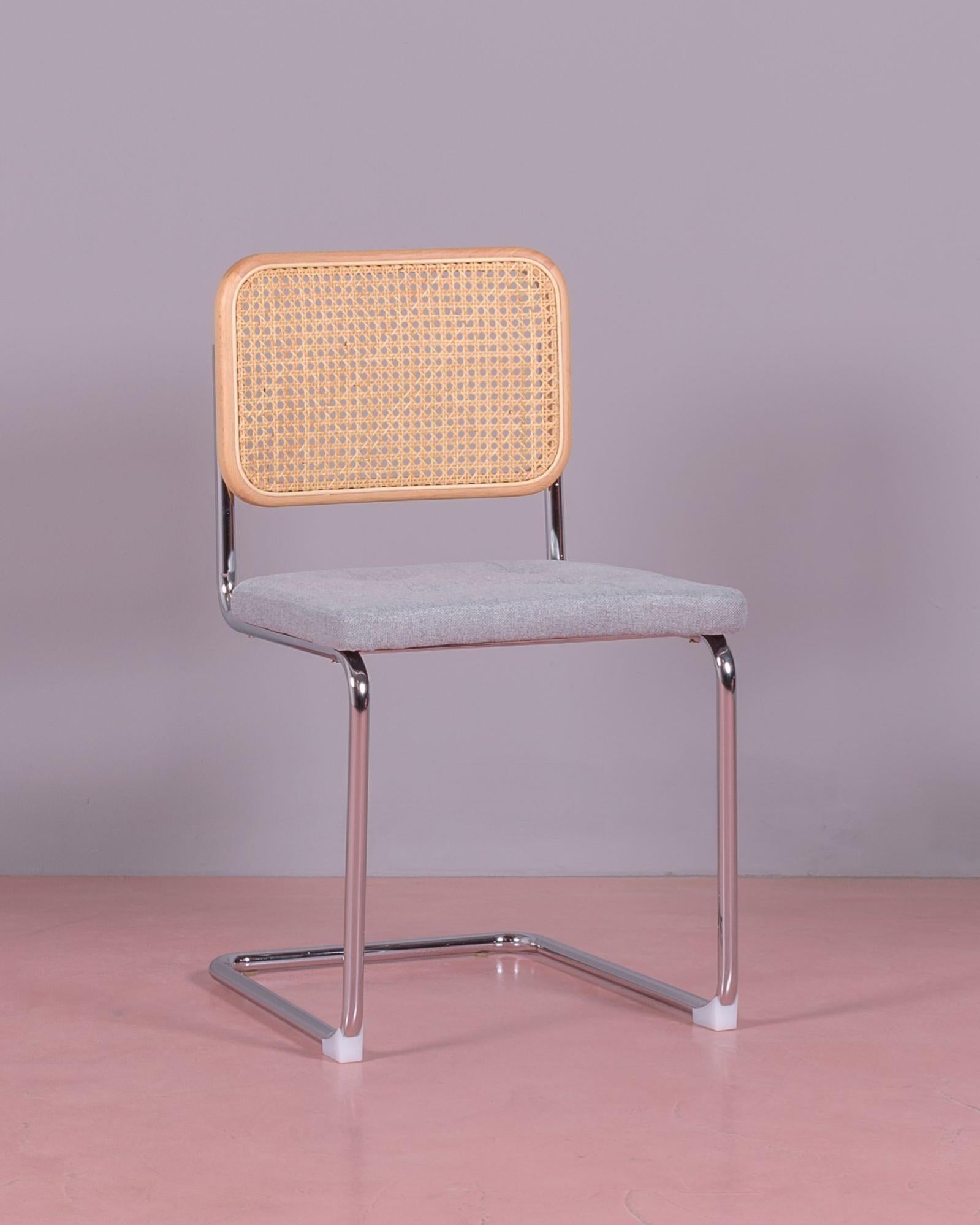 Duhome Set di 2 Sedia da Sala da Pranzo Design Retro con Cuscino Stil scandinavo con Piedini in Legno 518M, Colore:Grigio, Materiale:Similpelle Duhome Set di 2 Sedia da Sala da Pranzo Design Retro con Cuscino Stil scandinavo con Piedini in Legno 518M, Colore:Grigio, Materiale:Similpelle