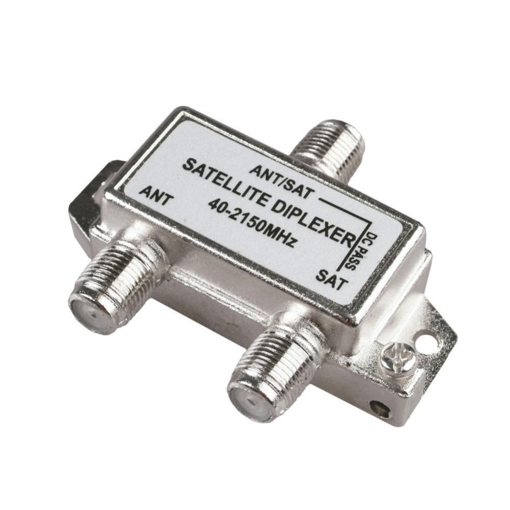 UV40 – Miscelatore/Demiscelatore SAT E TV Terrestre 5-2400 MHz, Connettori F, Per Impianti Mono-cavo – Made In P.R.C.