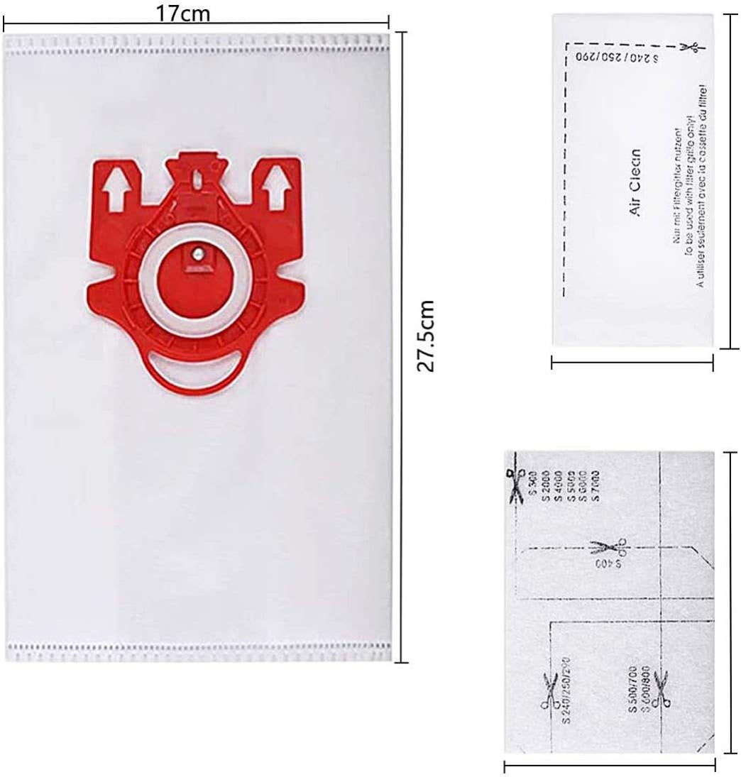 10 sacs pour aspirateur Miele série F/J/M 3D Efficiency, sacs pour Miele - 2