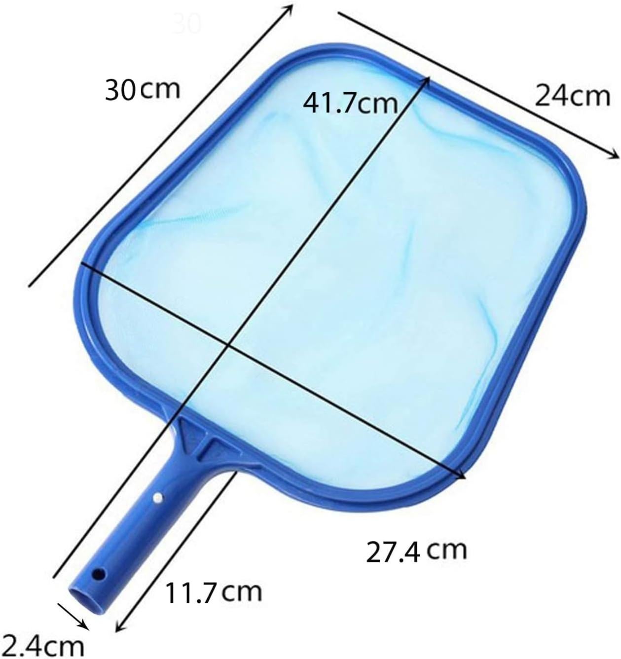 Épuisette De Surface Pour Piscine 150 Cm - Filet Fin, 5 Sections Télescopiques, Pour Feuilles Et Débris - 6
