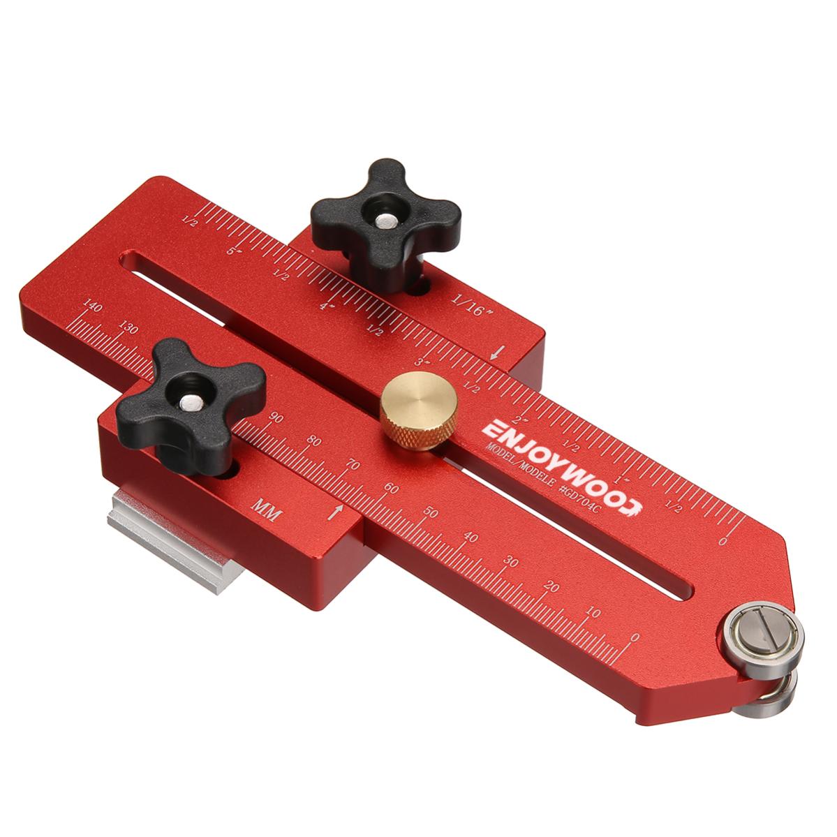 Guide De Gabarit Scie à Table Long – Répétition Précise Coupes Bandes Étroites, Compatible Dewalt Et Rails T Standard