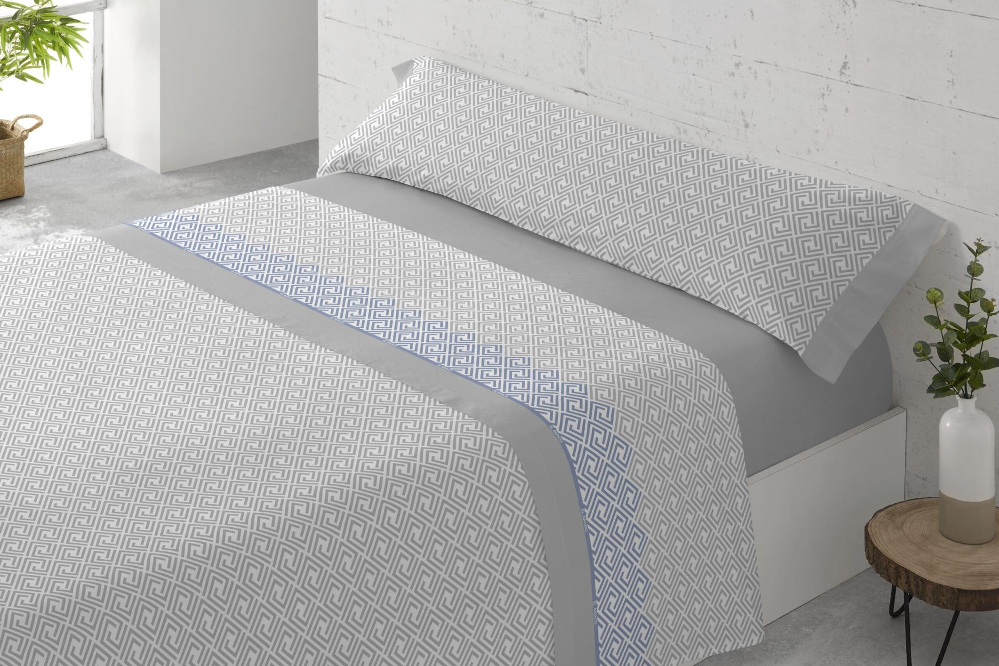 Juego de sábanas 3 piezas cama 105cm (105x200cm) duno gris donegal collections