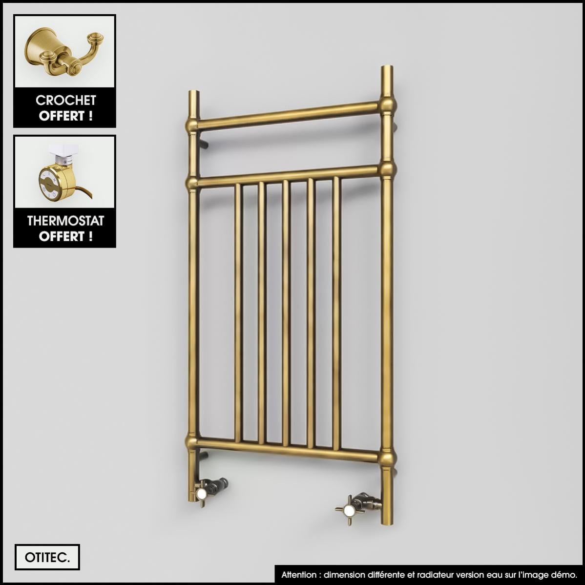 Kit Valvole Termostatiche Manuali A Squadra Invertita 1/2" In Ottone Nichelato Bianco | Leroy Merlin - Foto 3