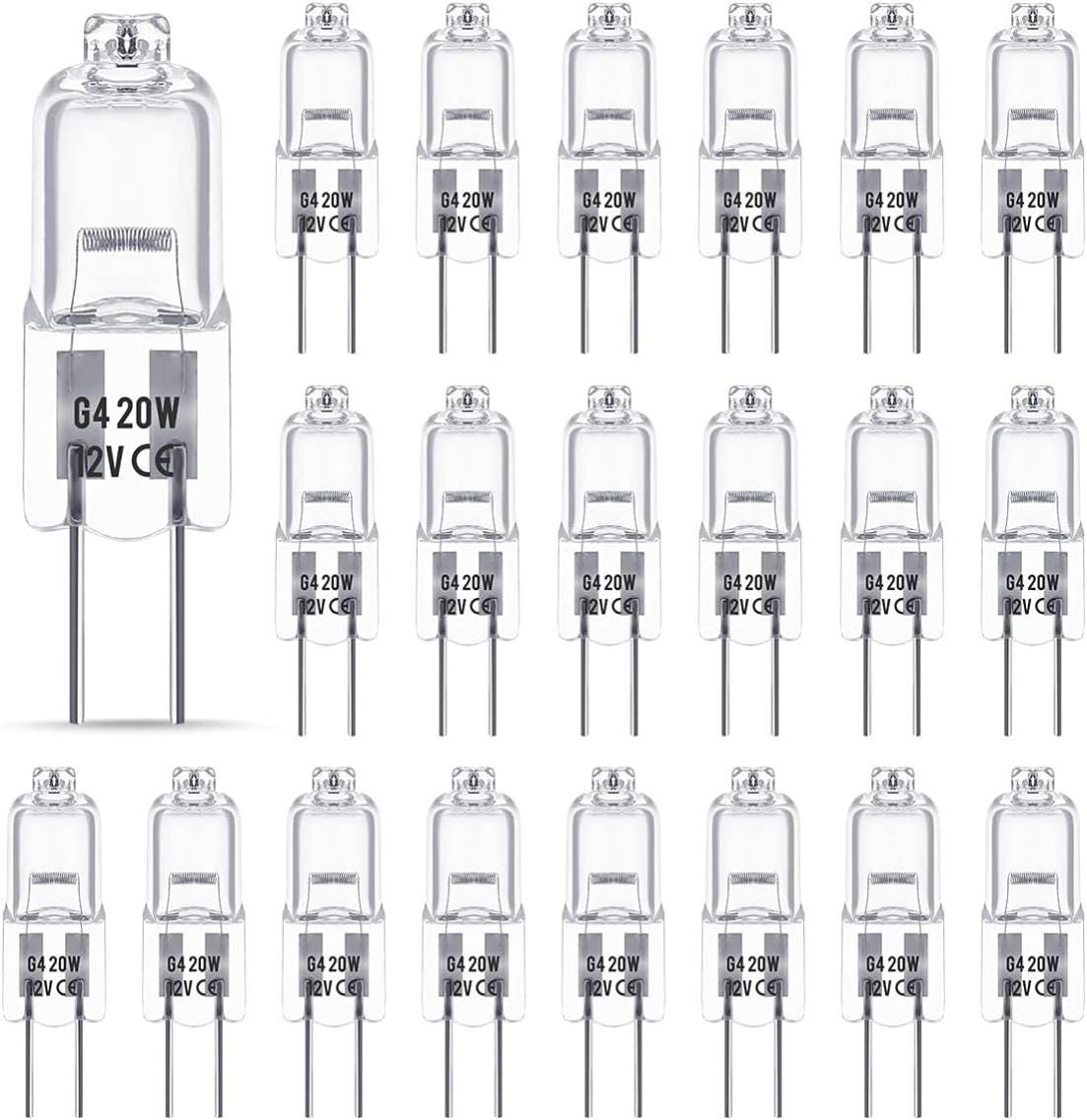Ampoule Halogene G4 12V 20W, Ampoule G4, Ampoule Halogène Dimmable G4 ...