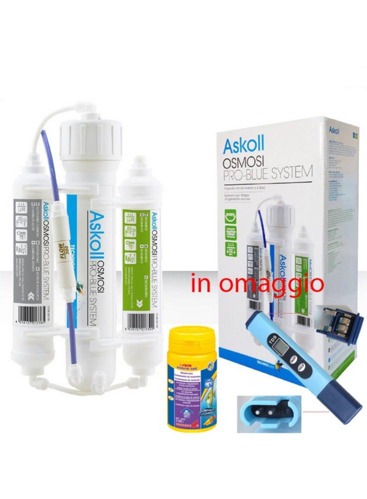 VILTARO Filtro 3 In 1 Per Impianto Osmosi Inversa (RO, PAC, CF), Ricambio Per Membrana E Filtri Acqua Potabile