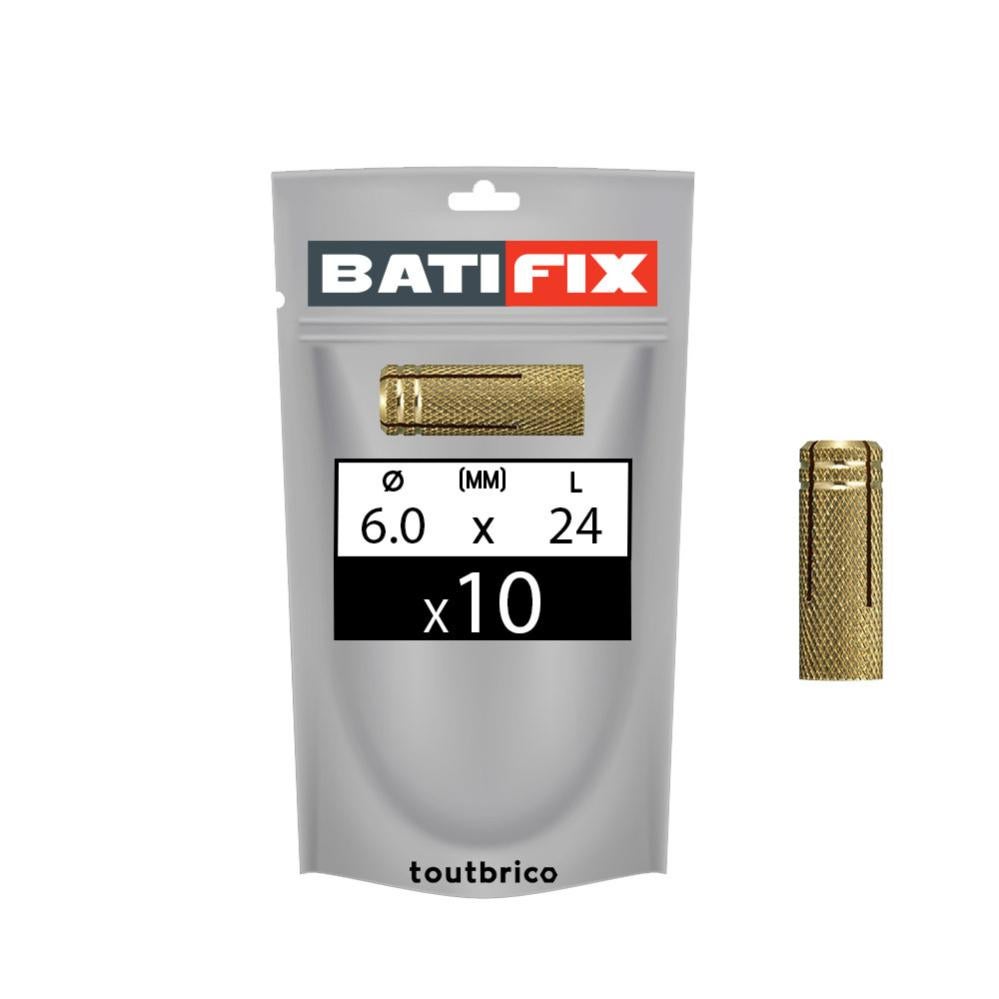 Pack De 10 Tamis à Cône Centreur Batifix - Diamètre 16 X 85mm Pour Scellement Chimique Dans Matériaux Creux