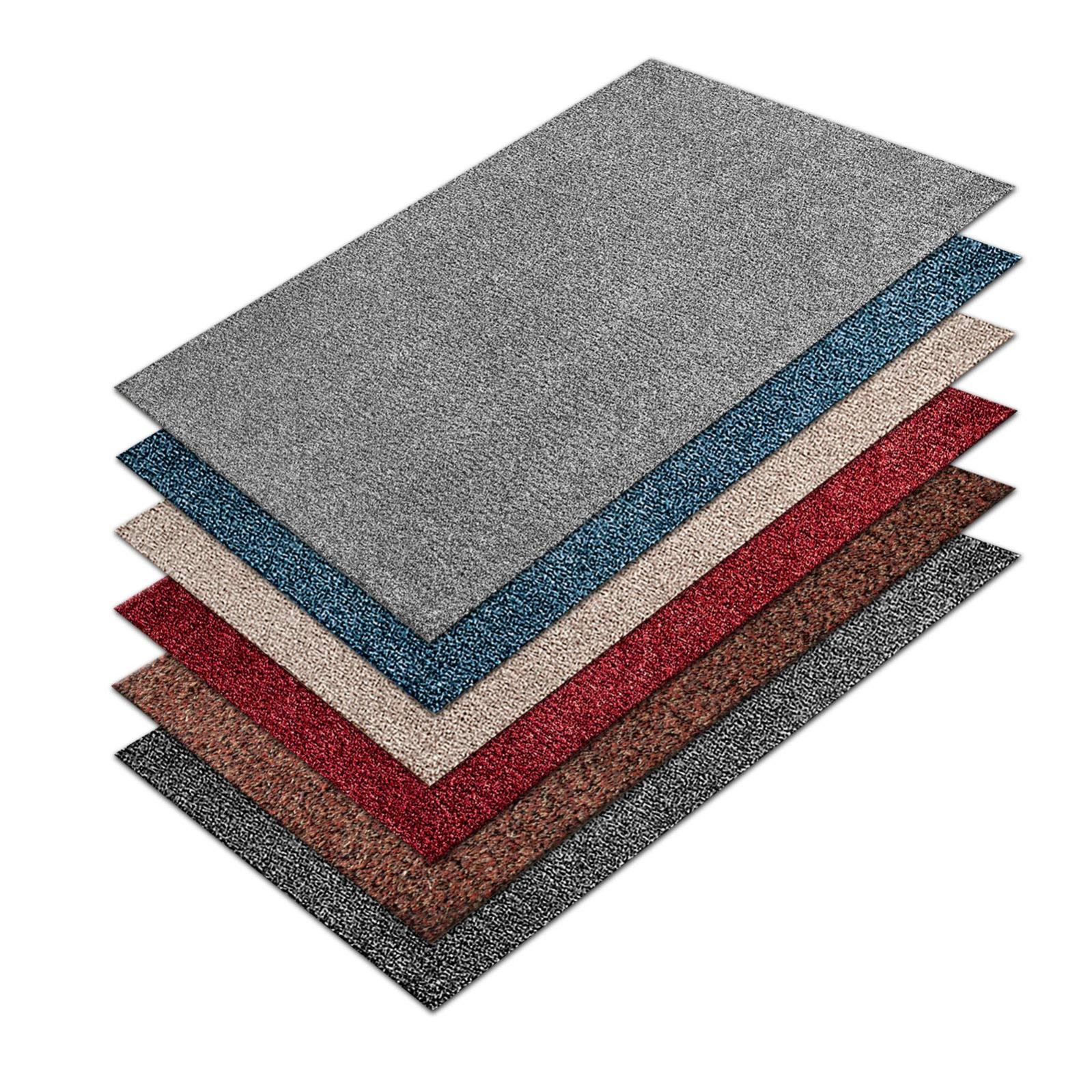Tapis Gazon Artificiel KARAT Farbwunder Park - 200x250cm Anthracite - Antidérapant - Extérieur