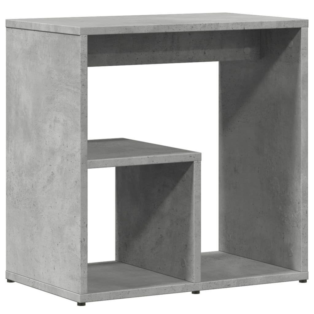 Mesa De Centro Madera Contrachapada Blanco 50x50x35 Cm VidaXL