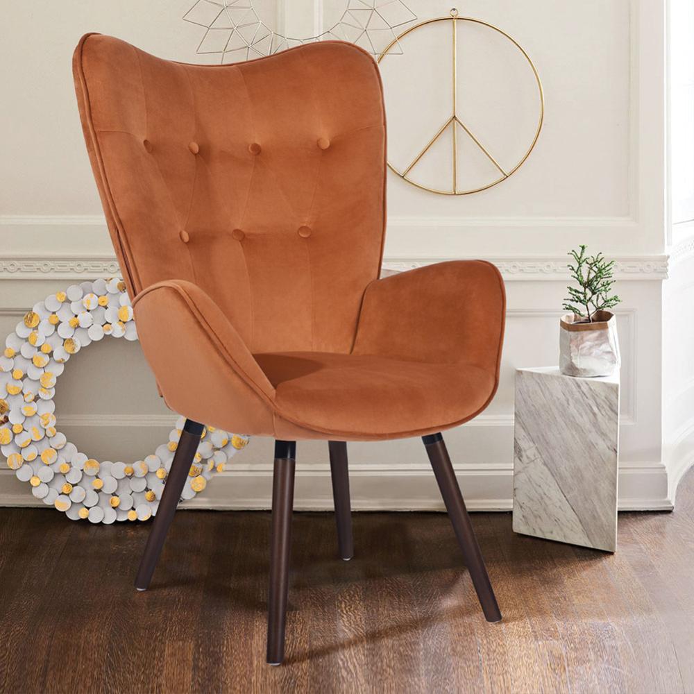 Velvet Poltrona Con Schienale Alto Poltrona Design Scandinavo