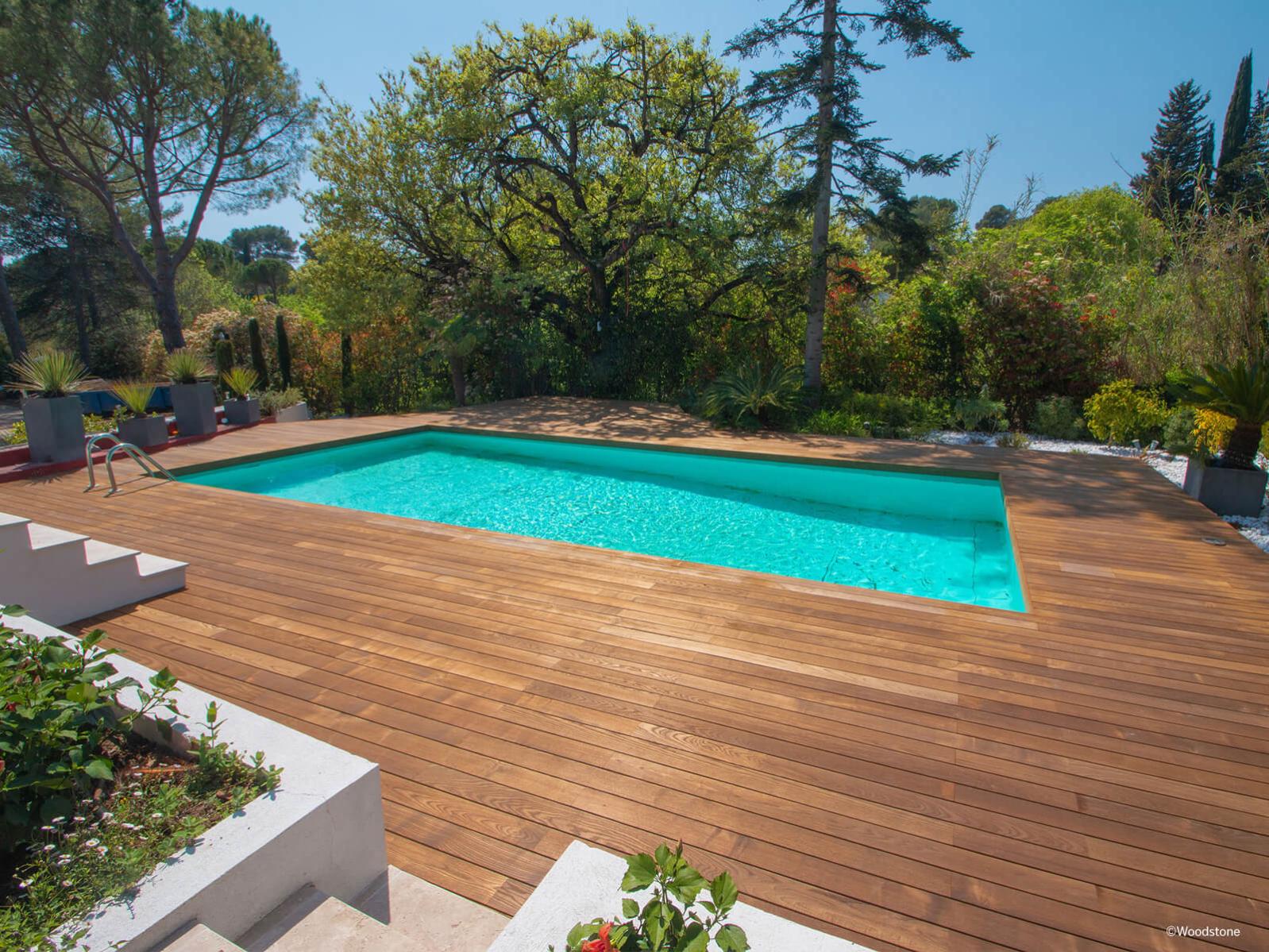 KIT COMPLETO | 20m² Decking In Legno Con Clip GRAD | Listelli In Merbau - Foto 2