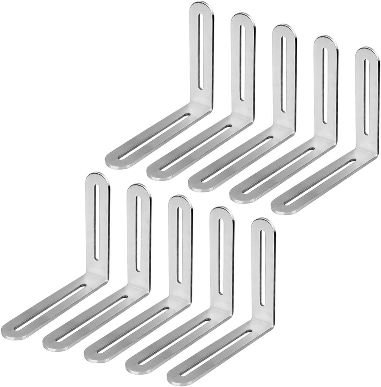 Lot De 10 Protections D’angle En Fer Pour Enceintes – Protection Renforcée, Anti-choc, Design Noir – Pour Scène, Studio, Transport - 6