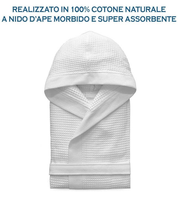 Accappatoio Nido d'Ape LasaHome Accappatoio Nido d'Ape LasaHome