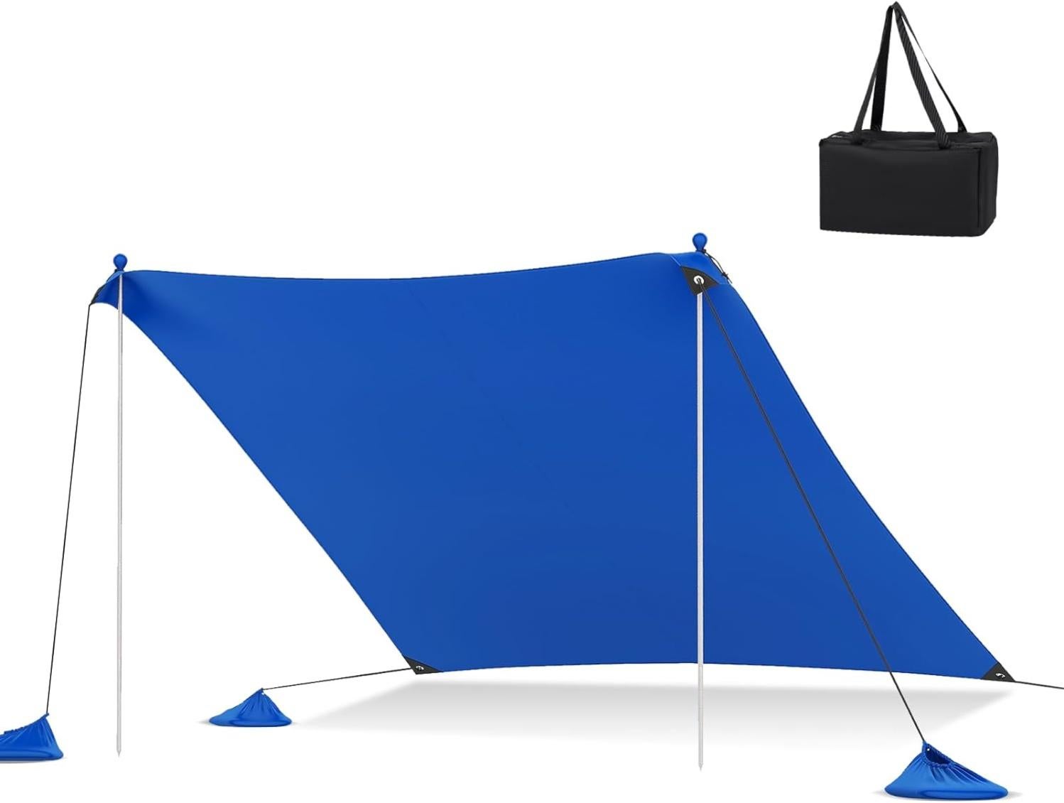 2 Sacs De Rangement Pour Piquets De Tente – Tissu – Camping Randonnée – Neufs