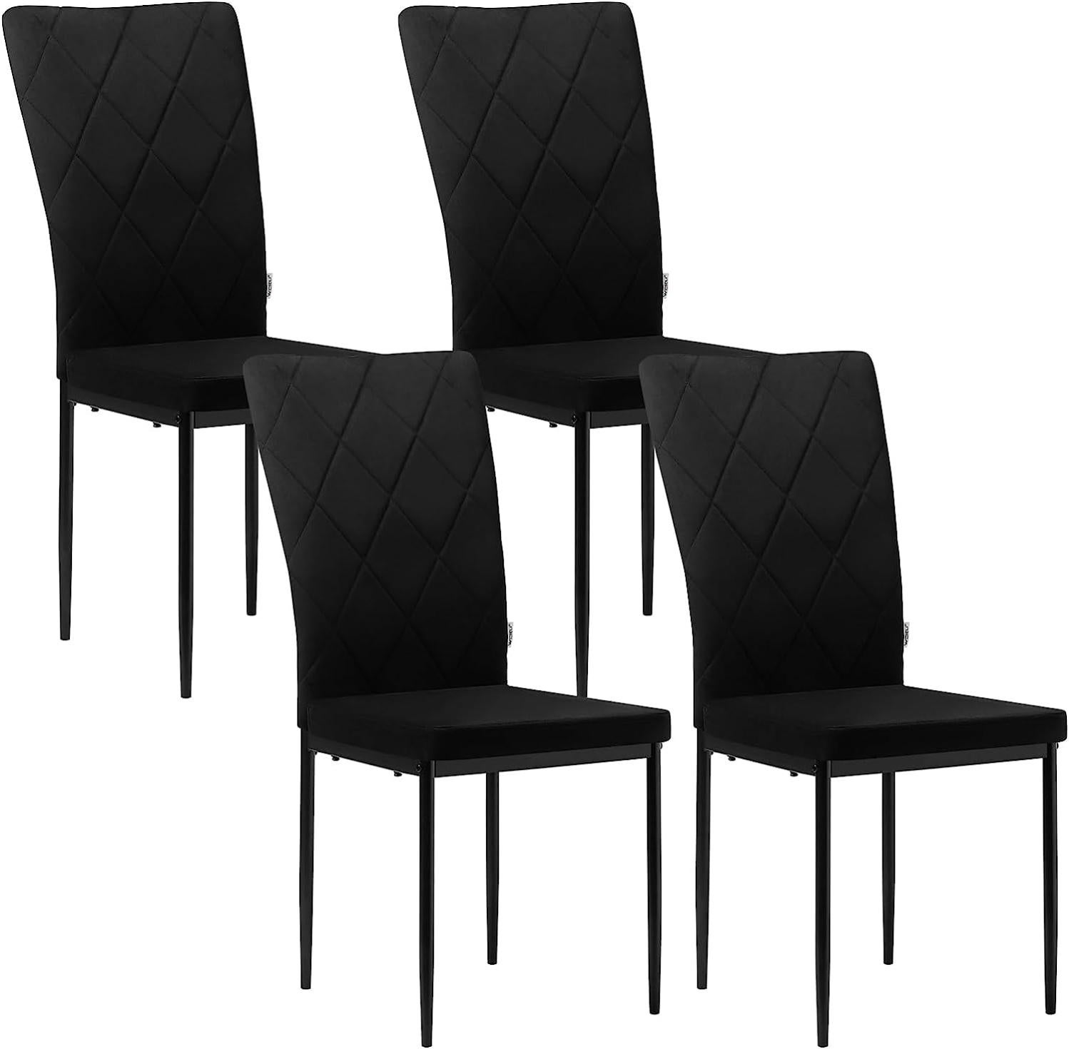 Chaises de Salle à Manger OHMG - Lot de 6 - Cuir Artificiel - Blanc