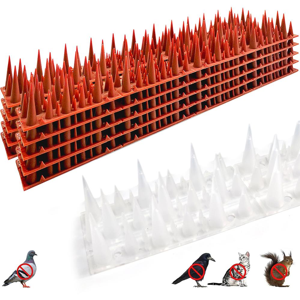 Fixman 196435 Lot de 10 Jeux de Pics métalliques Anti-Oiseaux