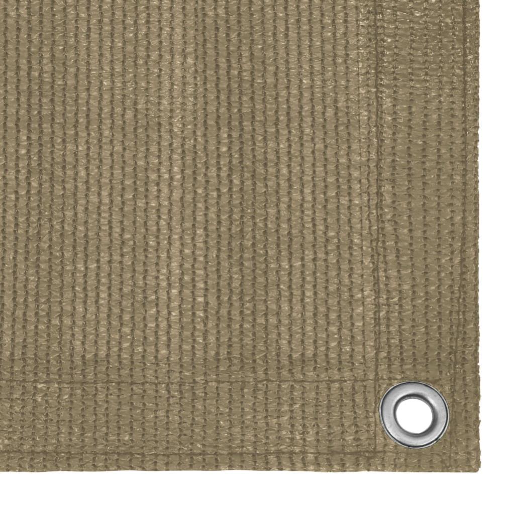 Alfombra para tienda | alfombra de jardín de campaña gris taupe 250x350 cm cfw361877