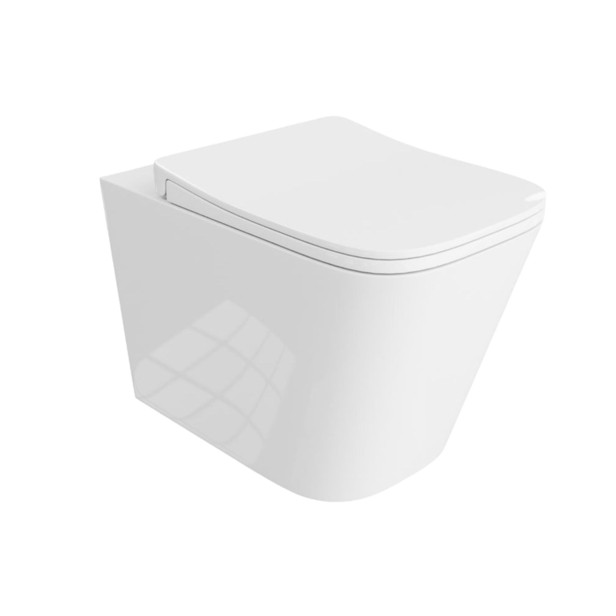 Kit WC Suspendu GROHE Solido + Cuvette Sofi One - Blanc, Abattant SoftClose, Réservoir Encastré