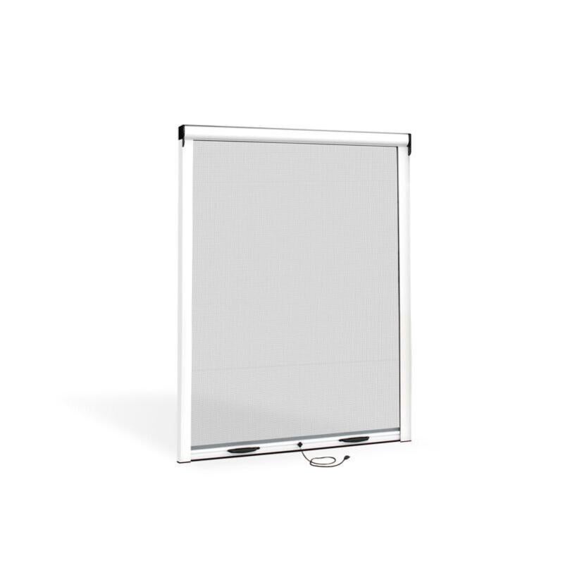 1PZ ZANZARIERA VERTICALE IN KIT col. Bianco (RAL 9010) cm.120x250