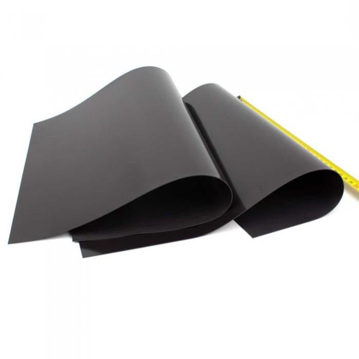 Feuille Magnétique A4 Souple Rouge - PVC Coloré, 210x297x0.8mm, Inscriptible Pour Tableaux Et Surfaces Métalliques