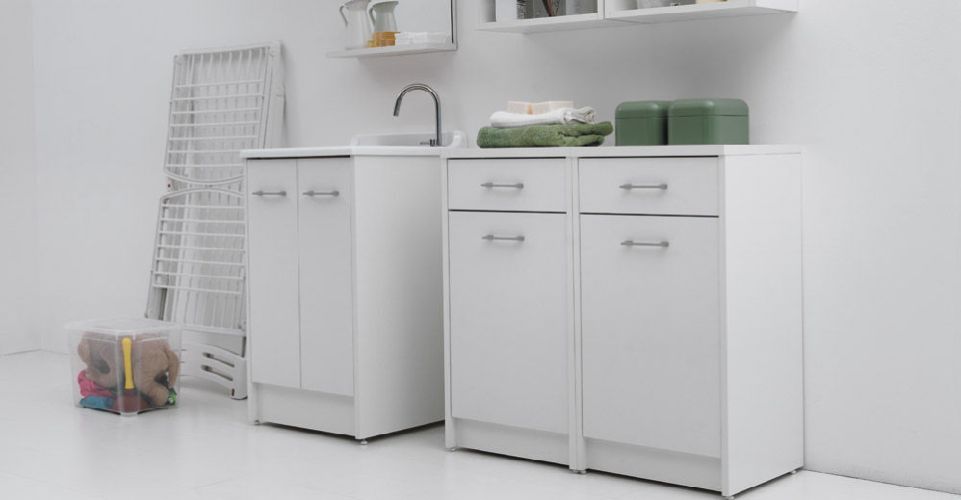 COLAVENE DOMESTICA LAVAPANNI COMPLETO 50X45XH.86 CM. BIANCO