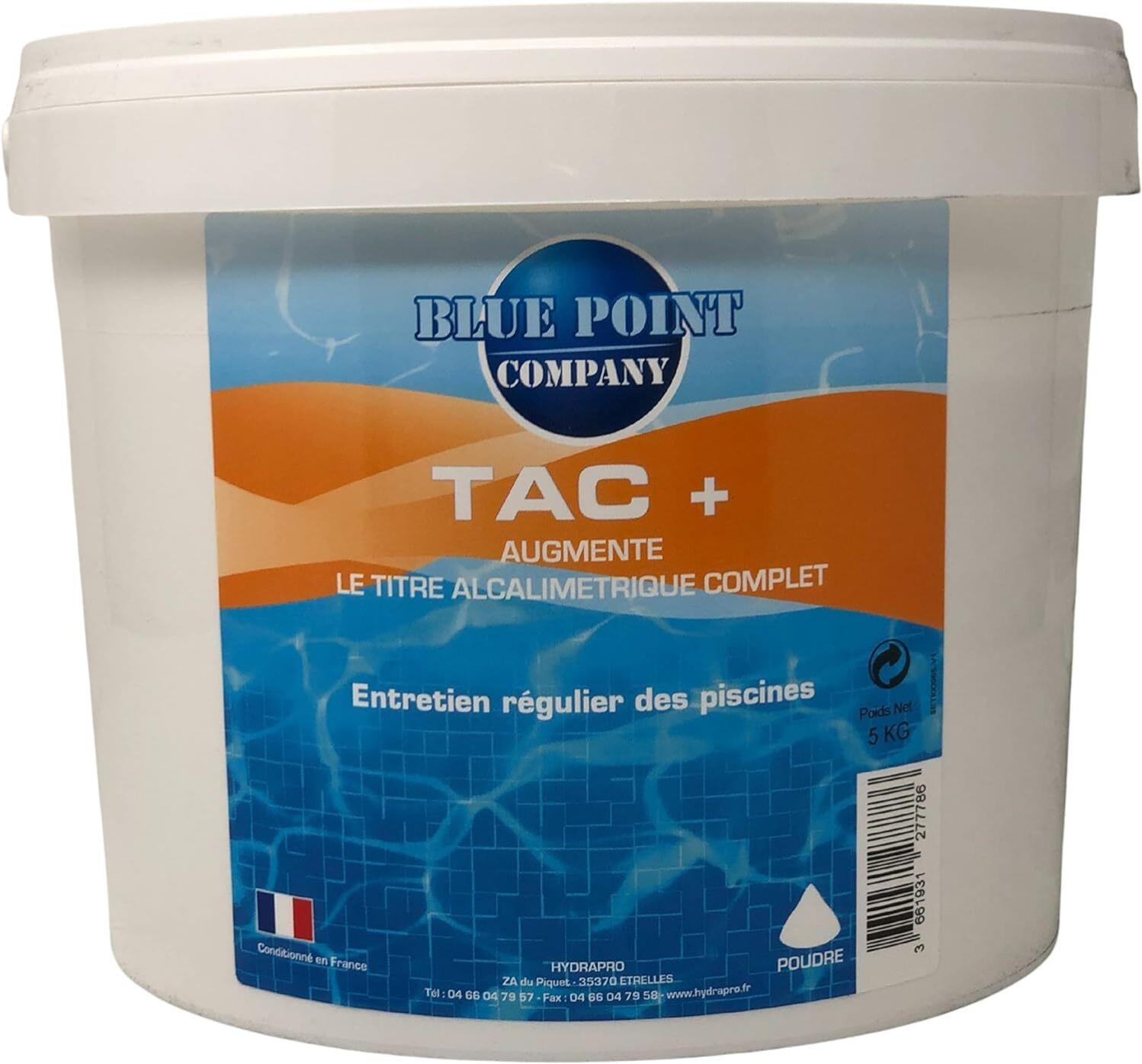 TAC + Piscine 5KG, Correcteur TAC alcalinite Piscine, Stabilise Le pH et Maintient l