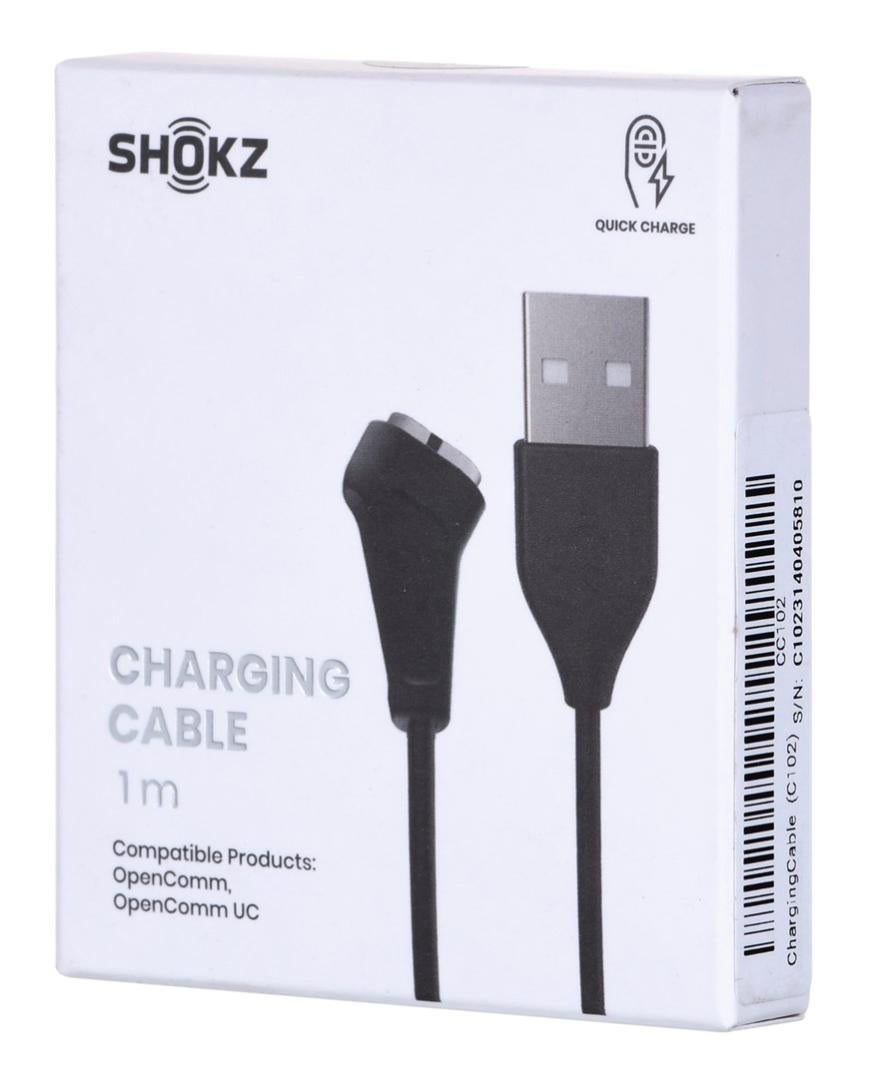 2 Câbles De Charge Magnétique 1m Pour Casques Shokz OpenRun/OpenComm - Compatibles Aeropex AS800, OpenRun Pro, Etc.