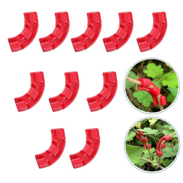 Clips Support Pour Plantes TBLMPNE - 100 Pièces Transparent | Jardin Tomate Concombre