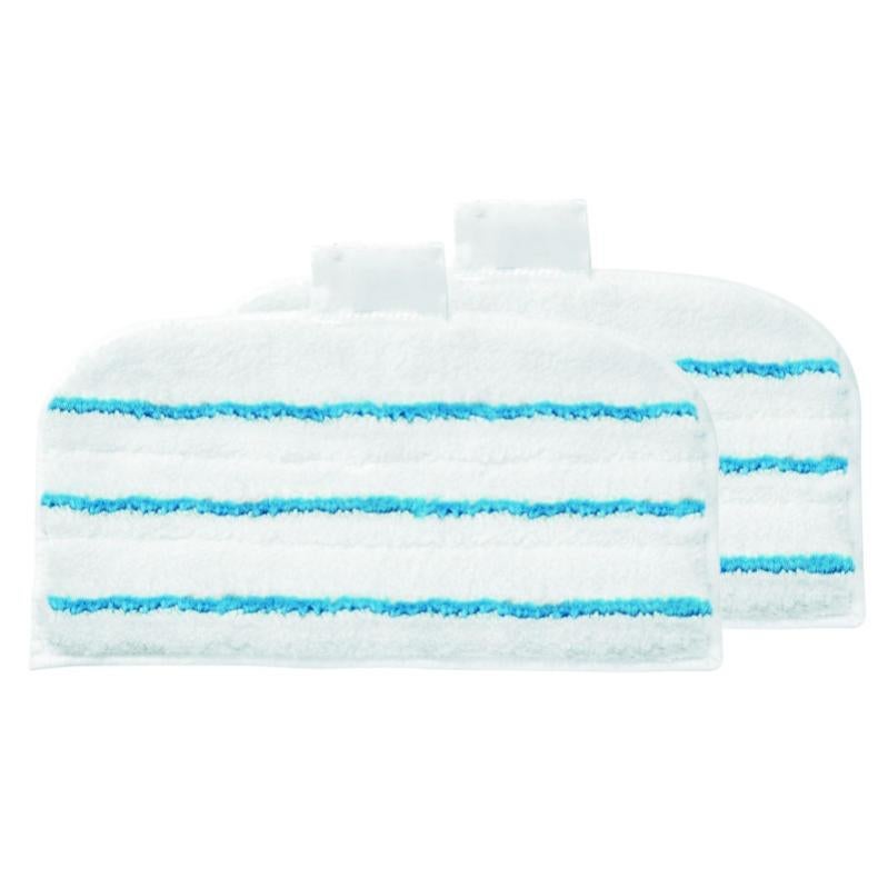 6 Lingettes Microfibre Pour Steam Mop Black & Decker - Compatible Plusieurs Modèles