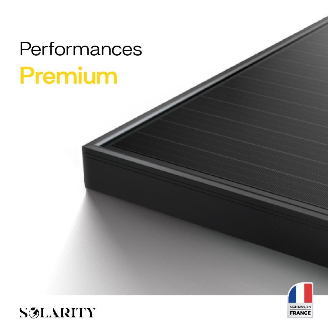 3 Panneaux Solaires 1290w Solarity avec Micro-Onduleur - Installation Facile - Compatible Mono & Triphasé - 2