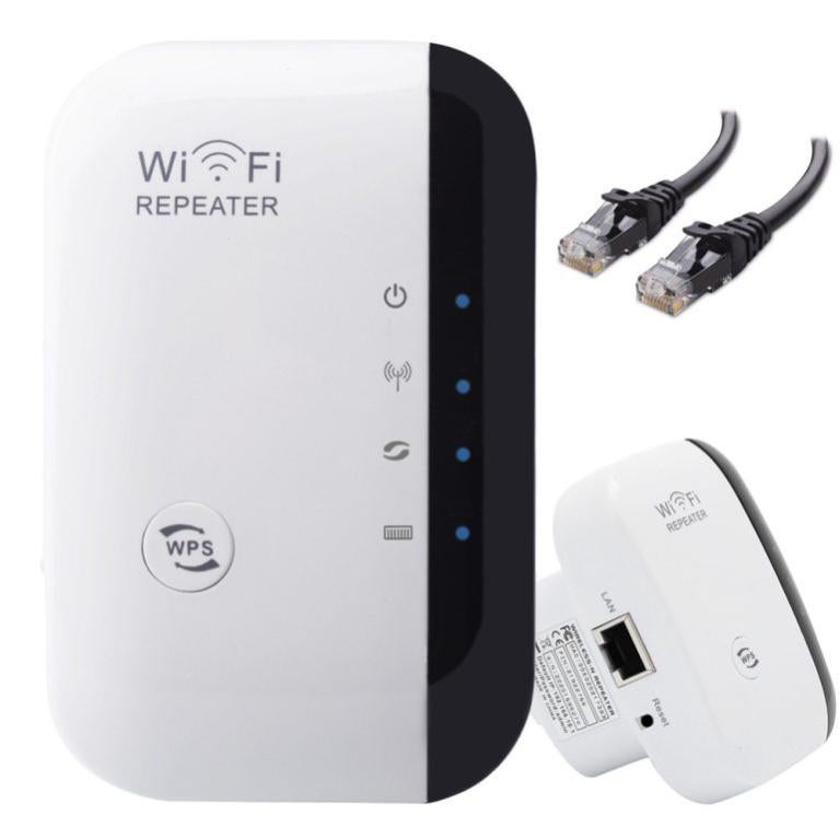 Ripetitore WiFi Con 6 Antenne E 2 Porte LAN: Copertura Fino A 1200 M² Per Casa E Ufficio