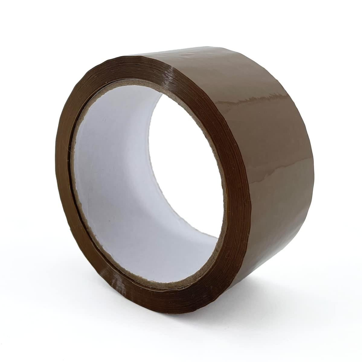 Nastro Adesivo Pacchi Marrone - Polipropilene 5cm X 132mt | 24 Rotoli | Resistente E Silenzioso - Foto 3