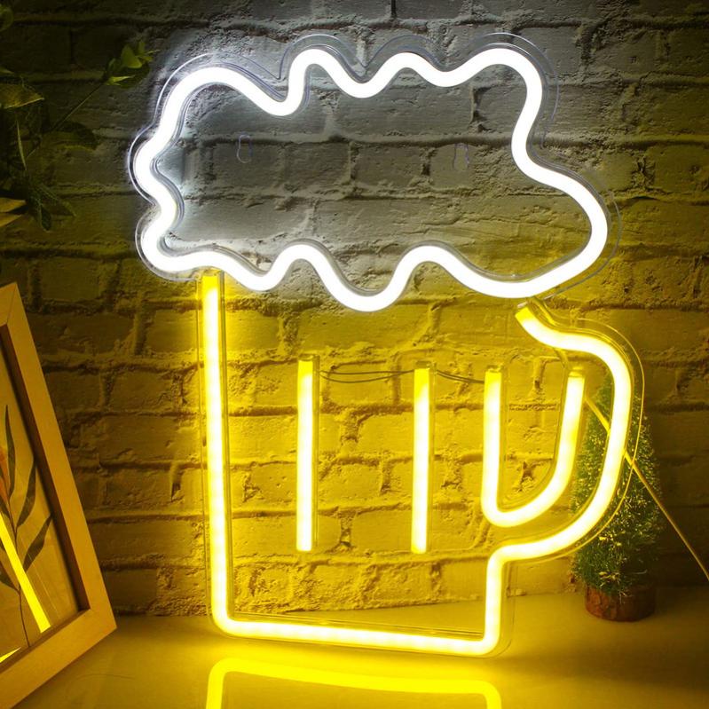 Enseigne lumineuse néon LED rhum Bundaberg pour bar club pub cadeau