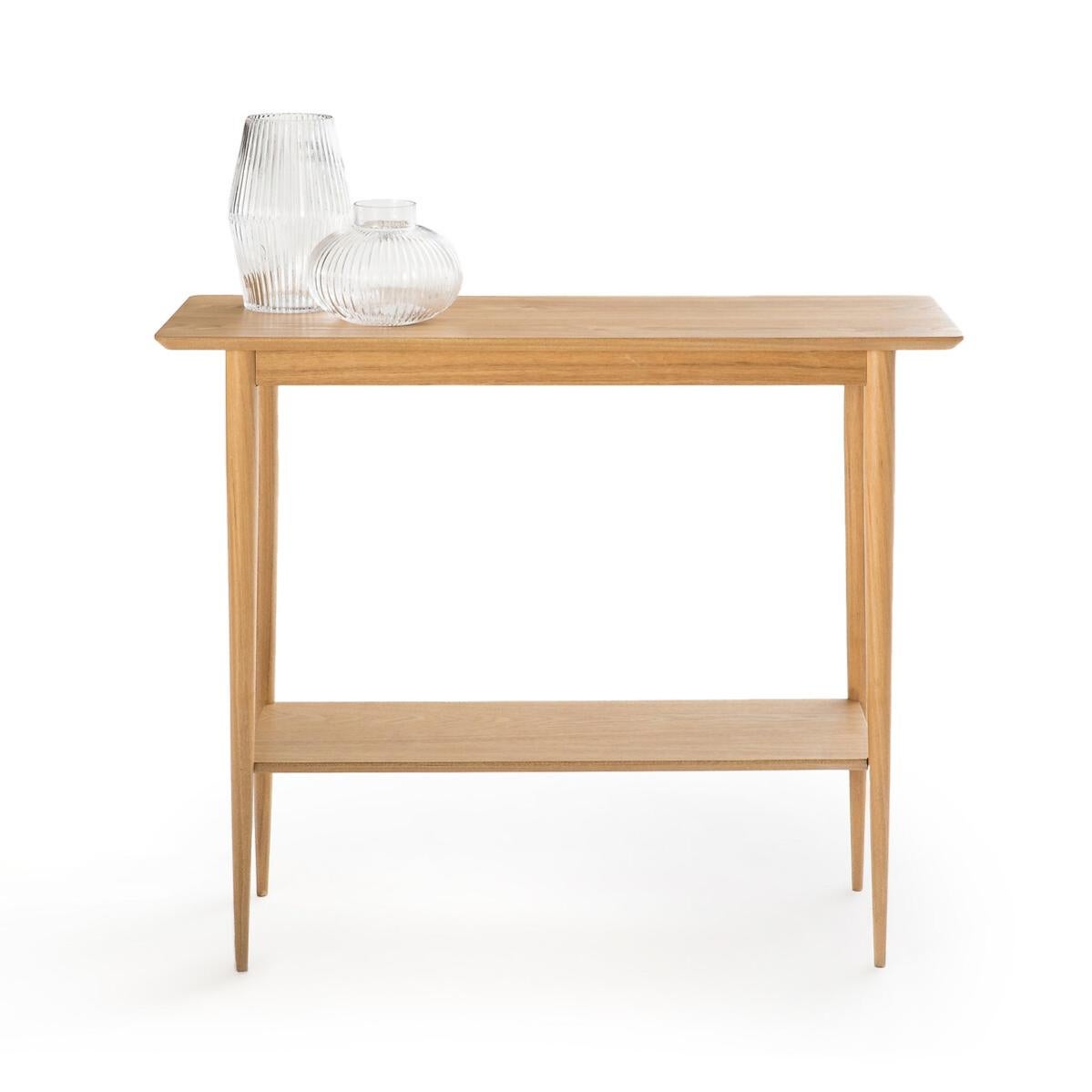 Console double plateau en frêne, Lussan - Naturel - taille unique ...