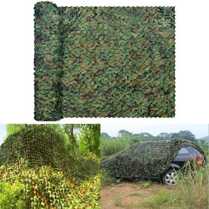Filet De Camouflage Militaire 5x5 M - Tissu Oxford 150D, Résistant, Pour Chasse, Camping, Jardin, Décoration Extérieure