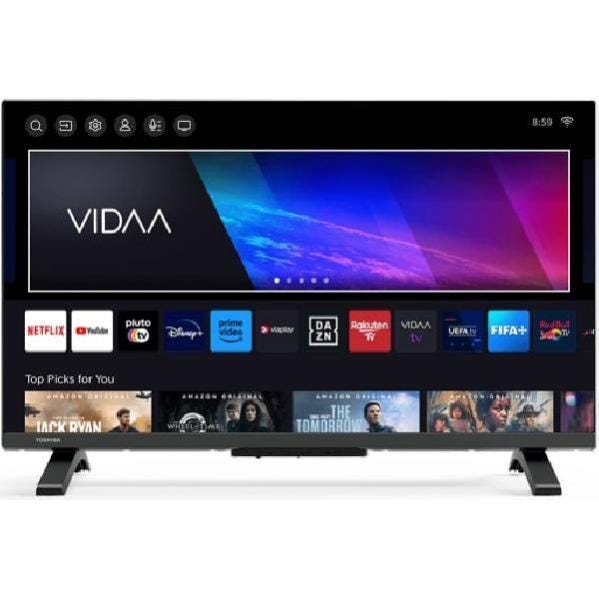 Toshiba 32WV2E63DA Smart TV 32" HD LED Vidaa Classe E HDMI USB WL/LV2E ...