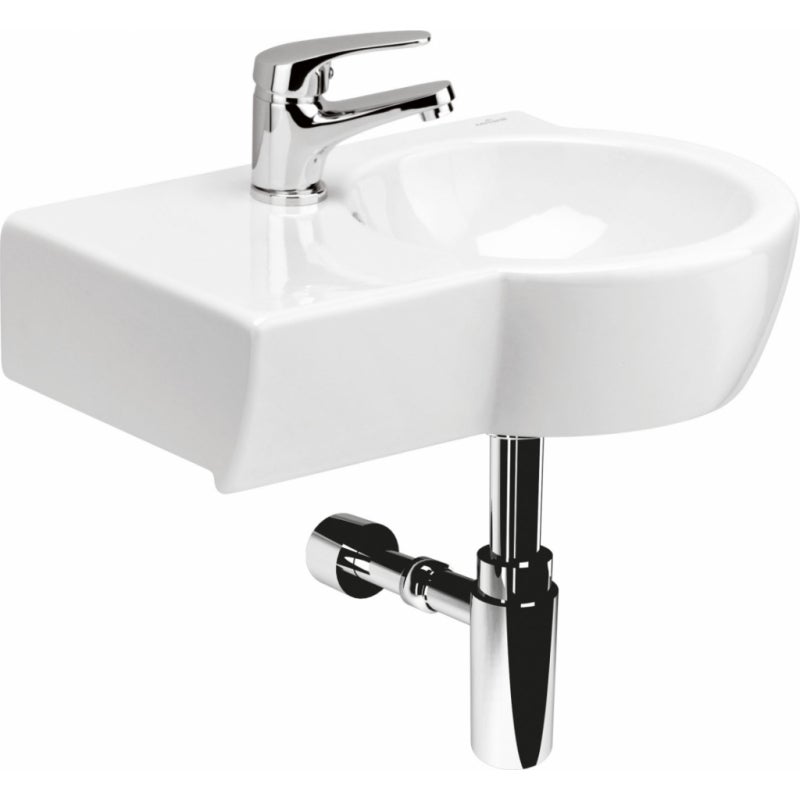 Lavabo Gain De Place Cm Avec Vasque D Centr E Droite Nano Leroy Merlin