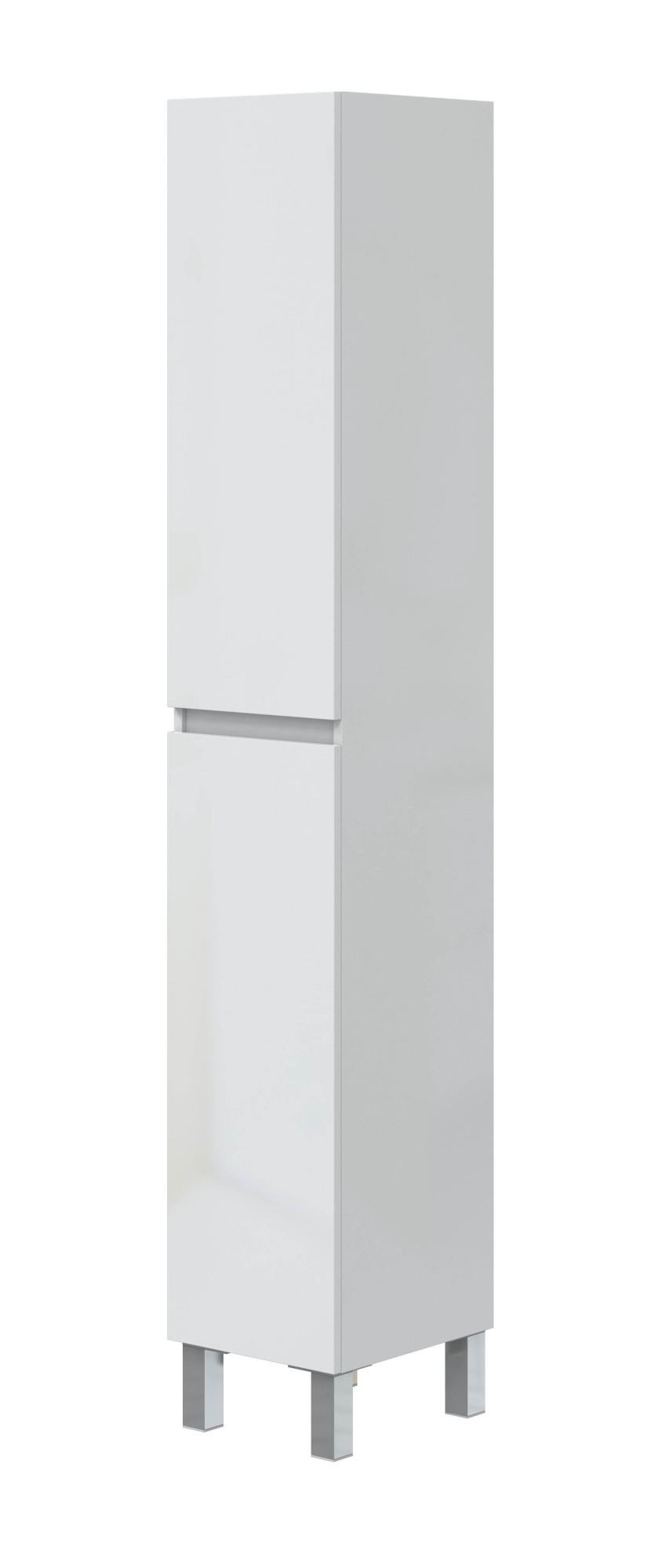 Étagère Bibliothèque KUBUTKU 5 Niveaux - 182x50x30 Cm - Blanc - Rangement Bureau Ou Maison